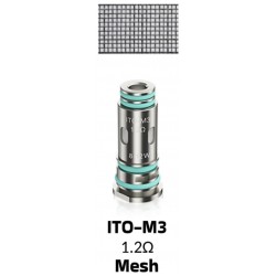 Voopoo ITO M3 coil - 1.2ohm (single coil) Voopoo ITO M3 coil - 1.2ohm (single coil)