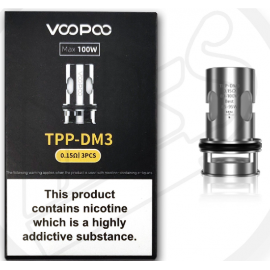 Voopoo TPP DM3 0.15ohm Mesh Coil (Single Coil)