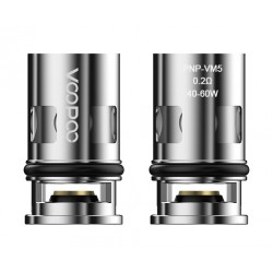 VooPoo PnP-VM5 Coil 0.2ohm (Single Coil) VooPoo PnP-VM5 Coil 0.2ohm (Single Coil)