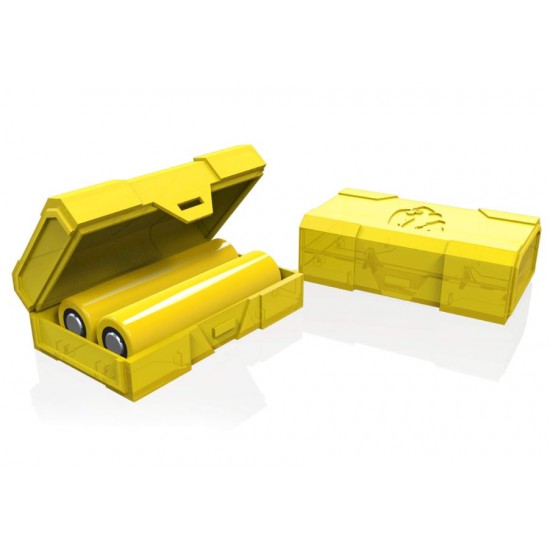 Chubby Gorilla - 2 Bay Yellow Battery Case