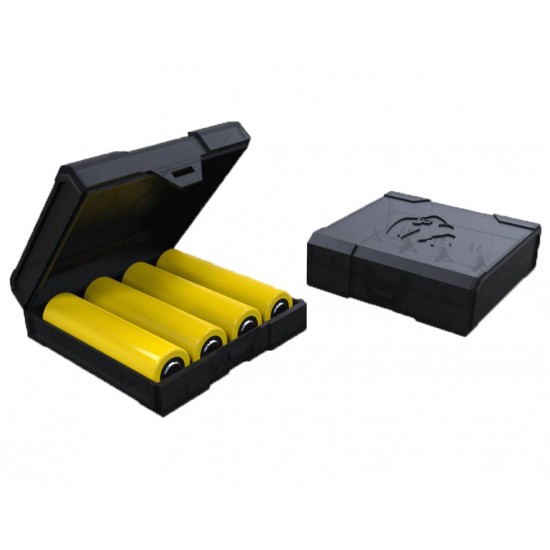 Chubby Gorilla - 4 Bay Black Battery Case