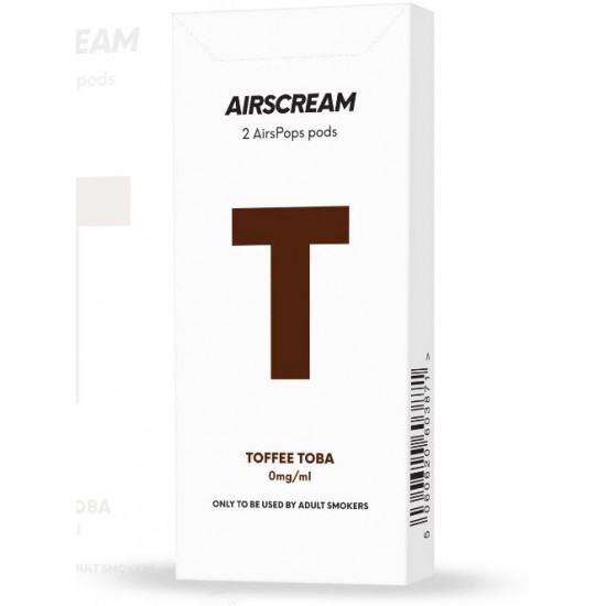 Airscream Airspops Pre-Filled Pods - Toffee Tobacco