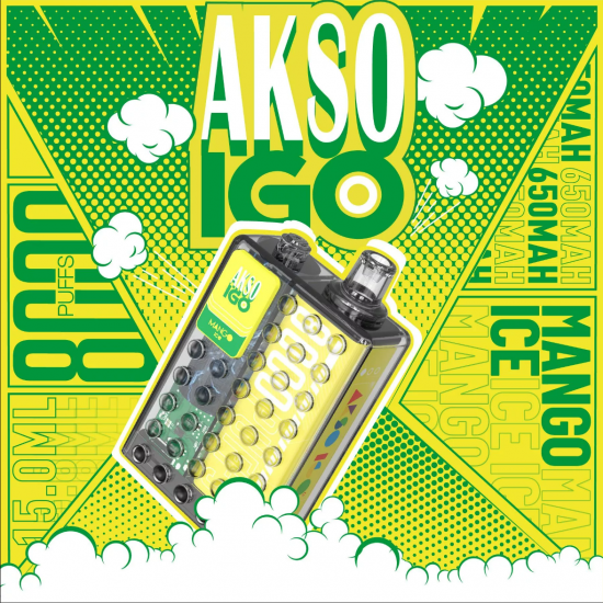 AKSO IGO 8000 - Mango Ice