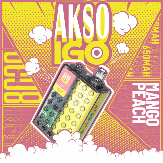 AKSO IGO 8000 - Mango Peach