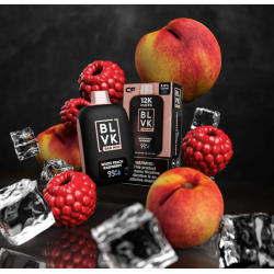 BLVK 12,000 - White Peach Raspberry