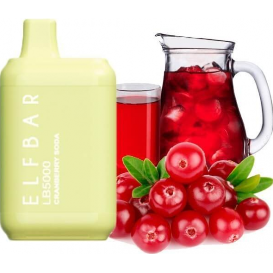 Elf Bar LB5000 - Cranberry Soda Elf Bar LB5000 - Cranberry Soda