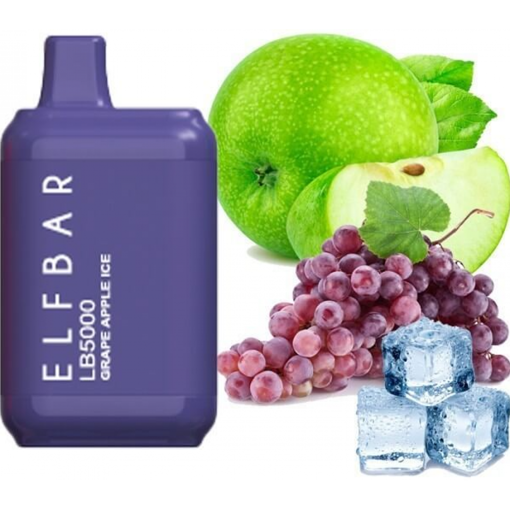 Elf Bar LB5000 Grape Apple Ice