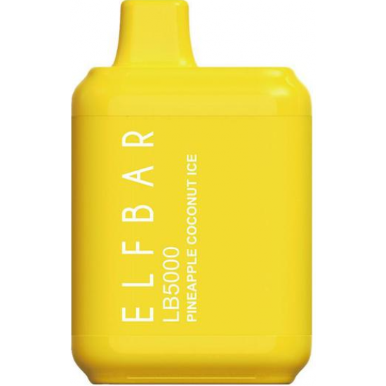 Elf Bar LB5000 -Pineapple Coconut Ice Elf Bar LB5000 -Pineapple Coconut Ice
