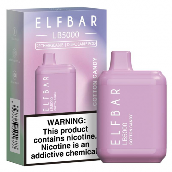 Elf Bar LB5000 - Cotton Candy