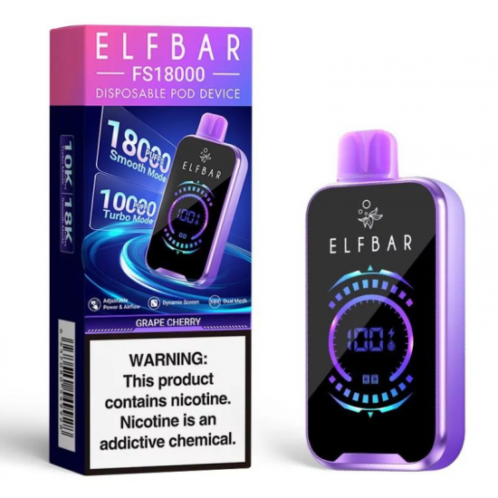 Elf Bar FS18000 - Grape Cherry