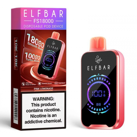 Elf Bar FS18000 - Pink Lemonade Elf Bar FS18000 - Pink Lemonade
