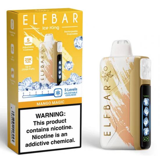 Elf Bar Ice King 25k - Mango Magic Elf Bar Ice King 25k - Mango Magic