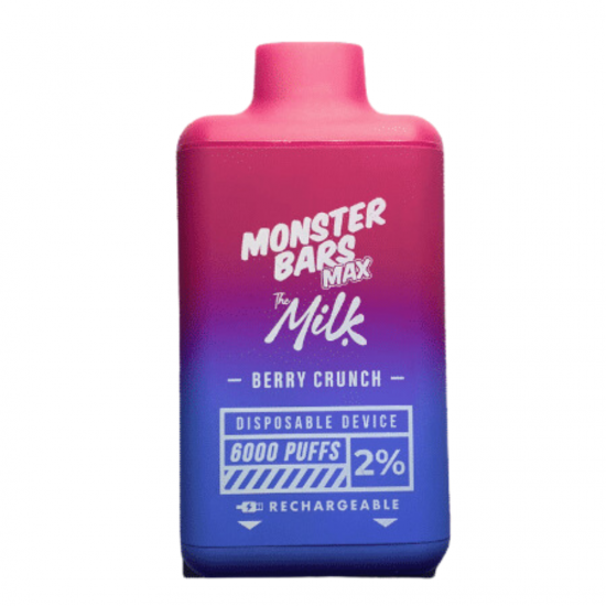 Monster Bar 6000P - Milk Berry Crunch 2%