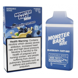 Monster Bar 6000P - Blueberry Custard 2%