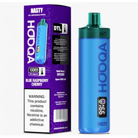 Nasty DTL 10k - Blue Raspberry Cherry