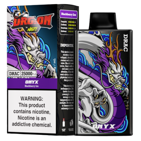 Nasty Dragon 25k - ONYX Blackberry Ice Nasty Dragon 25k - ONYX Blackberry Ice