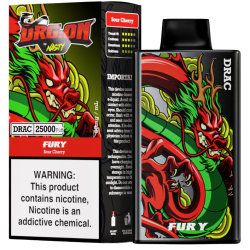 Nasty Dragon 25k - FURY Sour Cherry Nasty Dragon 25k - FURY Sour Cherry