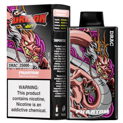 Nasty Dragon 25k - PHANTOM White Peach Raspberry Nasty Dragon 25k - PHANTOM White Peach Raspberry
