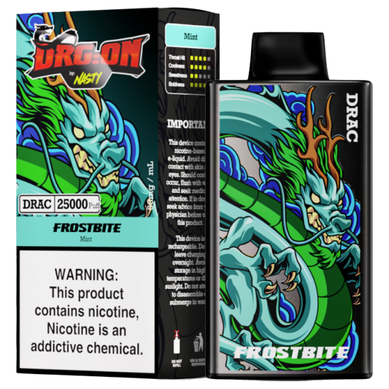Nasty Dragon 25k - FROSTBITE Mint Nasty Dragon 25k - FROSTBITE Mint