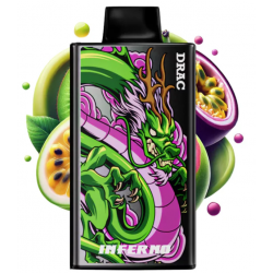 Nasty Dragon 25k - INFERNO Kiwi Passion Guava Nasty Dragon 25k - INFERNO Kiwi Passion Guava
