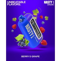 Nasty Bar 20,000 puff (50mg) - Berry Grape 