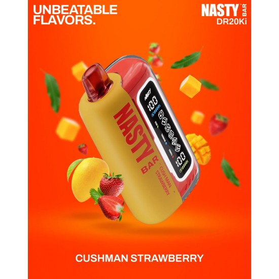 Nasty Bar 20,000 puff (50mg) - Cushman Strawberry