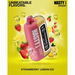 Nasty Bar 20,000 puff (50mg) - Strawberry Mint Lemon