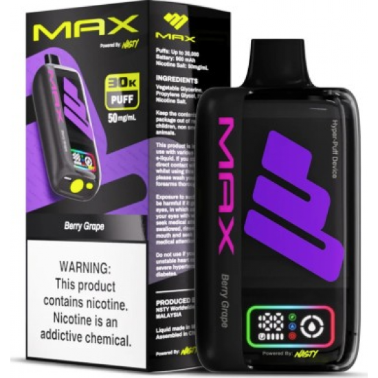 Nasty Max 30k - Berry Grape Nasty Max 30k - Berry Grape