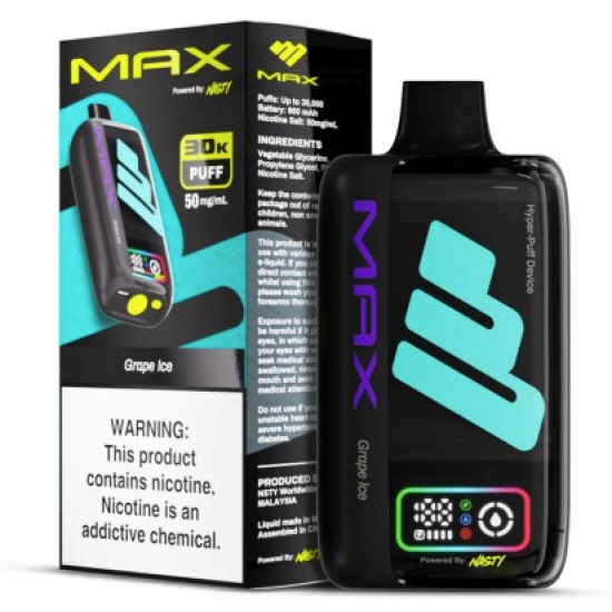 Nasty Max 30k - Grape Ice Nasty Max 30k - Grape Ice