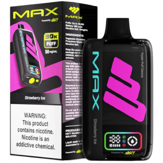 Nasty Max 30k - Strawberry Ice