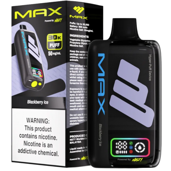 Nasty Max 30k - Blackberry Ice Nasty Max 30k - Blackberry Ice