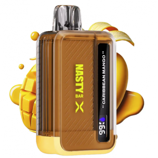 Nasty Bar X 9,000 - Caribbean Mango Nasty Bar X 9,000 - Caribbean Mango