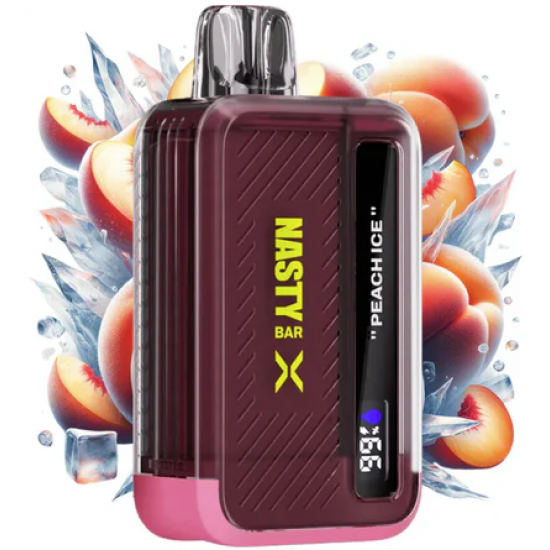 Nasty Bar X 9,000 - Peach Ice Nasty Bar X 9,000 - Peach Ice