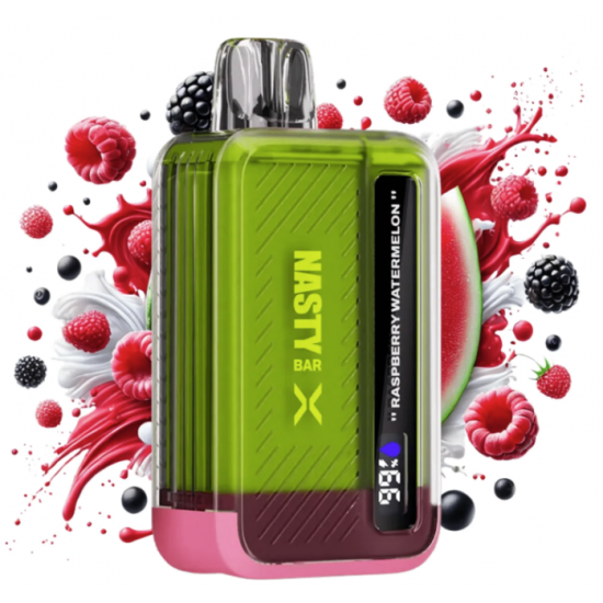 Nasty Bar X 9,000 - Raspberry Watermelon Nasty Bar X 9,000 - Raspberry Watermelon