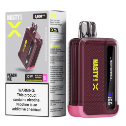 Nasty Bar X 9,000 - Peach Ice