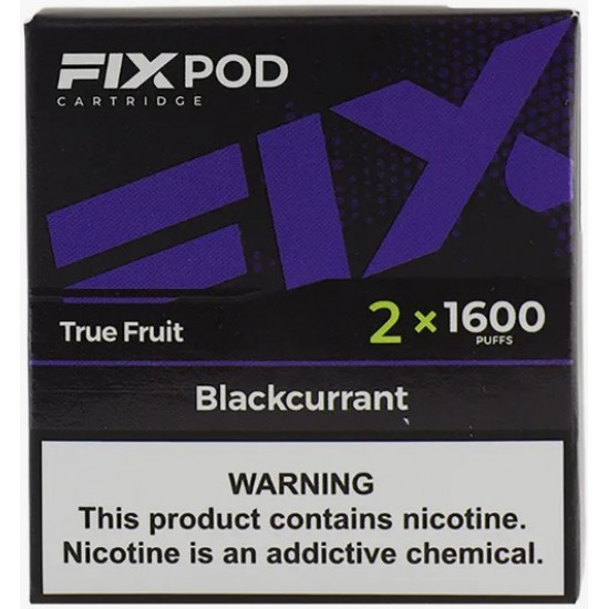 Nasty Fix Pods - Blackcurrant Nasty Fix Pods - Blackcurrant