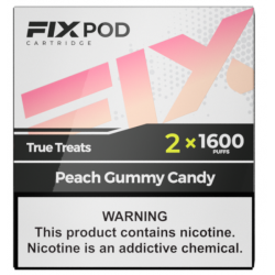 Nasty Fix Pods - Peach Gummy Bear