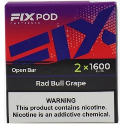 Nasty Fix Pods - Rad Bull Grape