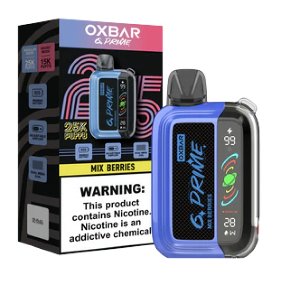 Oxbar G-Prime 25k - Mixed Berries Oxbar G-Prime 25k - Mixed Berries