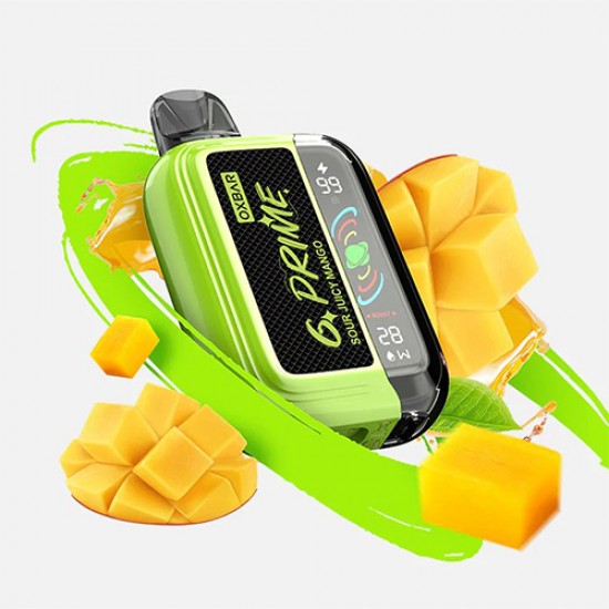 Oxbar G-Prime 25k - Sour Juicy Mango Oxbar G-Prime 25k - Sour Juicy Mango