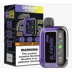 Oxbar G-Prime 25k - Cranberry Grape