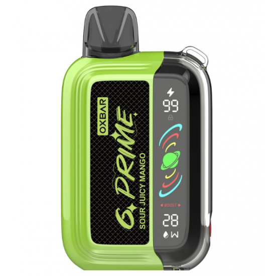 Oxbar G-Prime 25k - Sour Juicy Mango Oxbar G-Prime 25k - Sour Juicy Mango