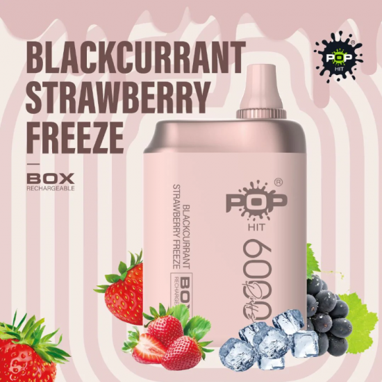 POP hits 6000 - Blackcurrant Strawberry Freeze