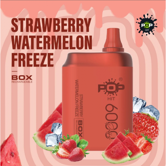 POP hits 6000 - Strawberry Watermelon Freeze