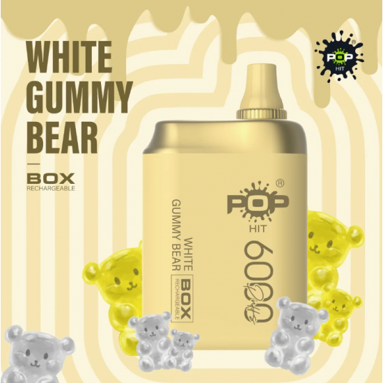 POP hits 6000 - White Gummy Bear