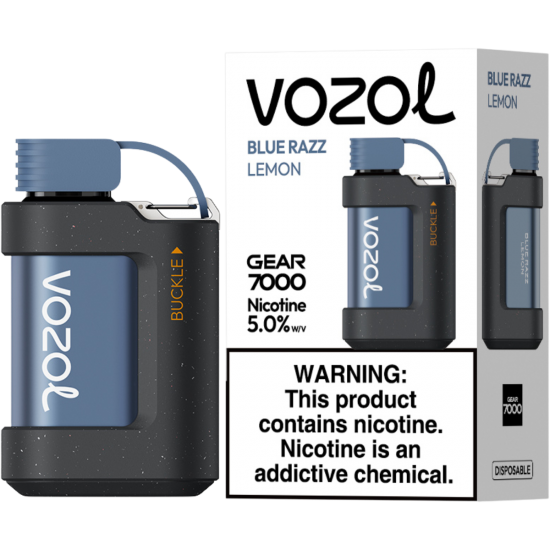 Vozol Gear 7k - Blue Razz Lemon Vozol Gear 7k - Blue Razz Lemon