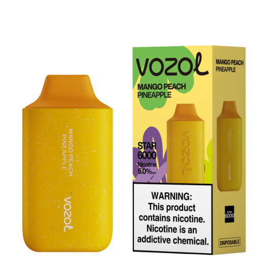 Vozol Star 6k - Mango Peach Pineapple