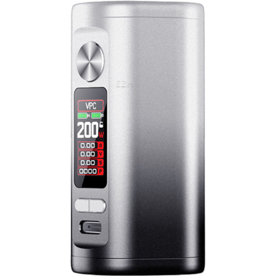 Hellvape Hell 200 Mod - Silver Black Hellvape Hell 200 Mod - Silver Black