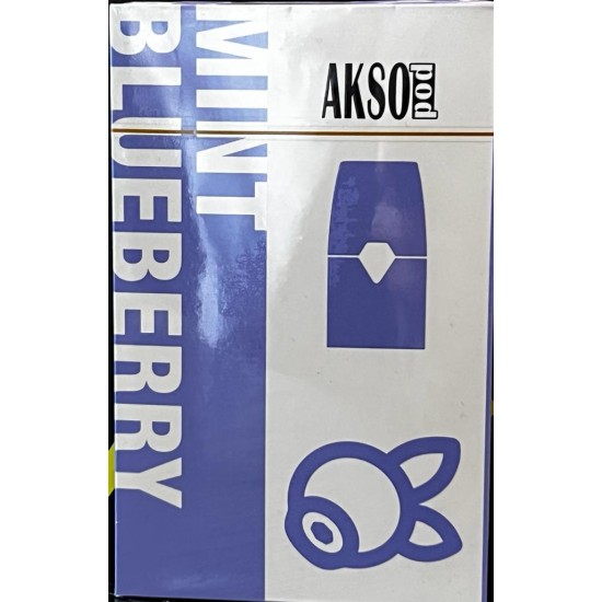 Akso Replacement Pods - Blueberry Mint