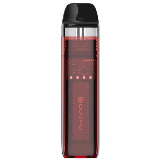 Dovpo Limpid Pod Kit - Red Transparent